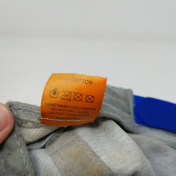 Lucky 7 Brand Myrtle Beach South Carolina Snapback Hat Embroidered Logo Gray - Picture 12 of 12